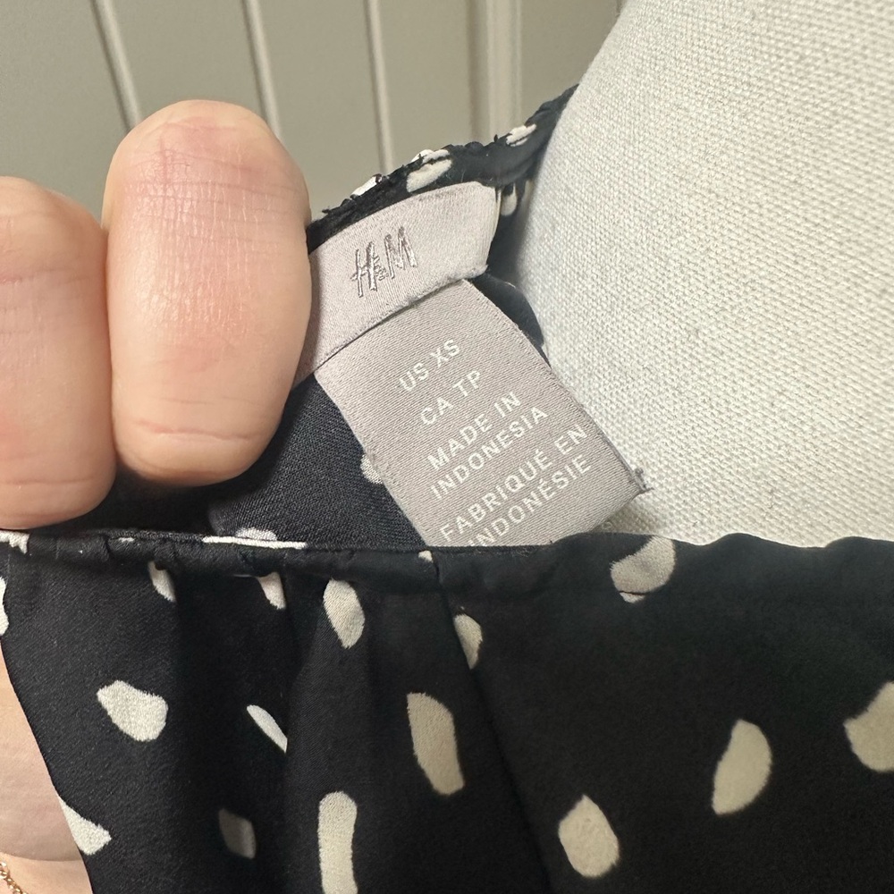 H&M Black and White Maxi Dress - Picture 6 of 6